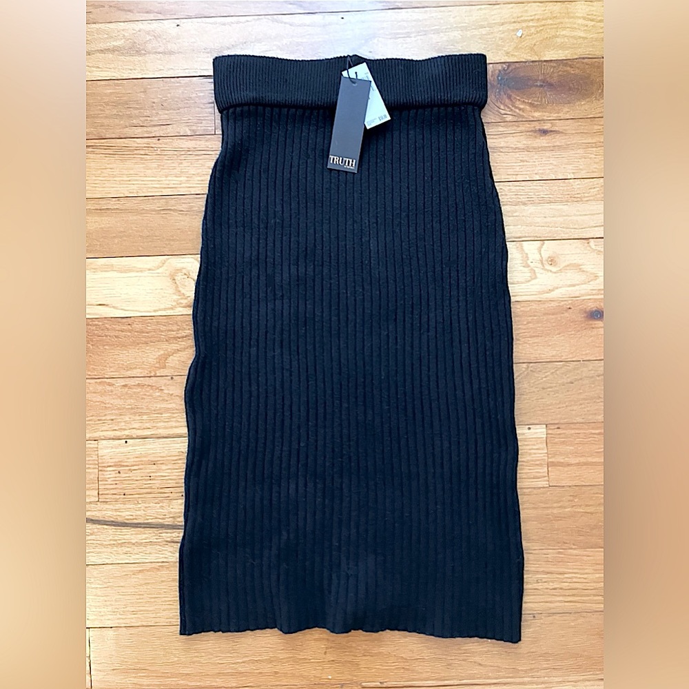 TRUTH by Republic - Black Knit Skirt